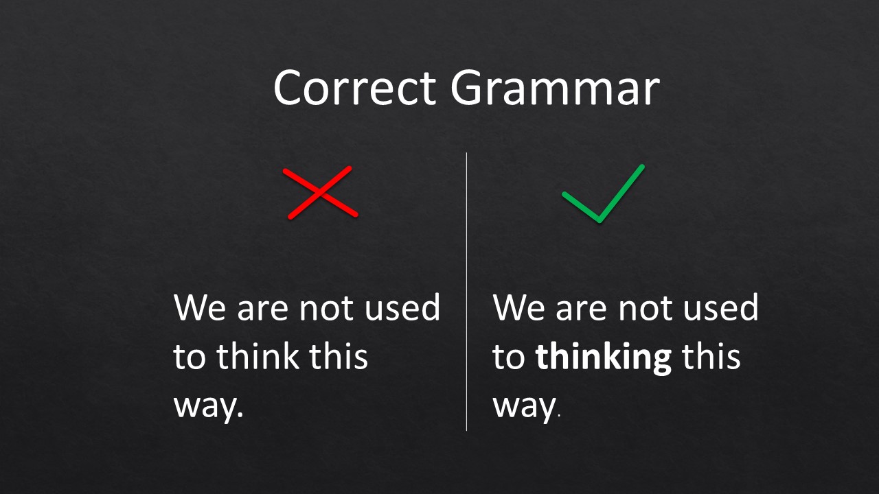 Correct Grammar Everyday Cup Of English